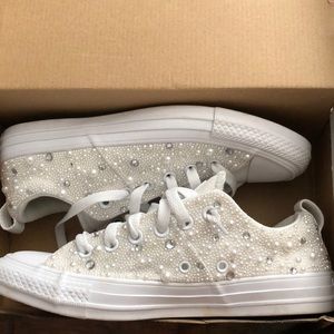 Blinged out Converse